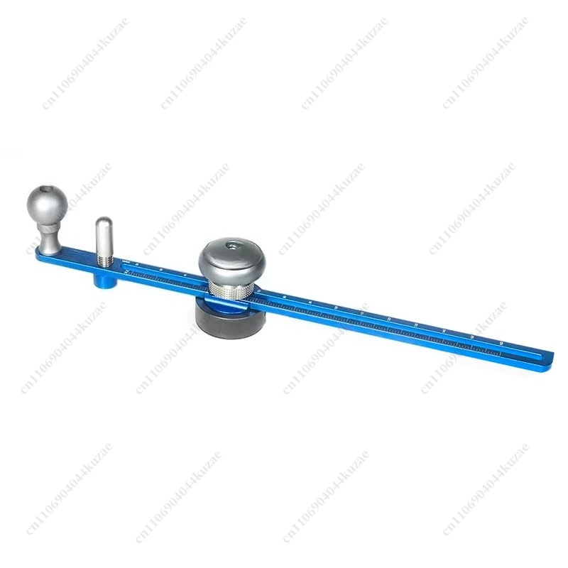 Circular Cutter with Compass Knife, Large Circle Cutting Tool for Paper Models, Extended Design with Protective Cover
