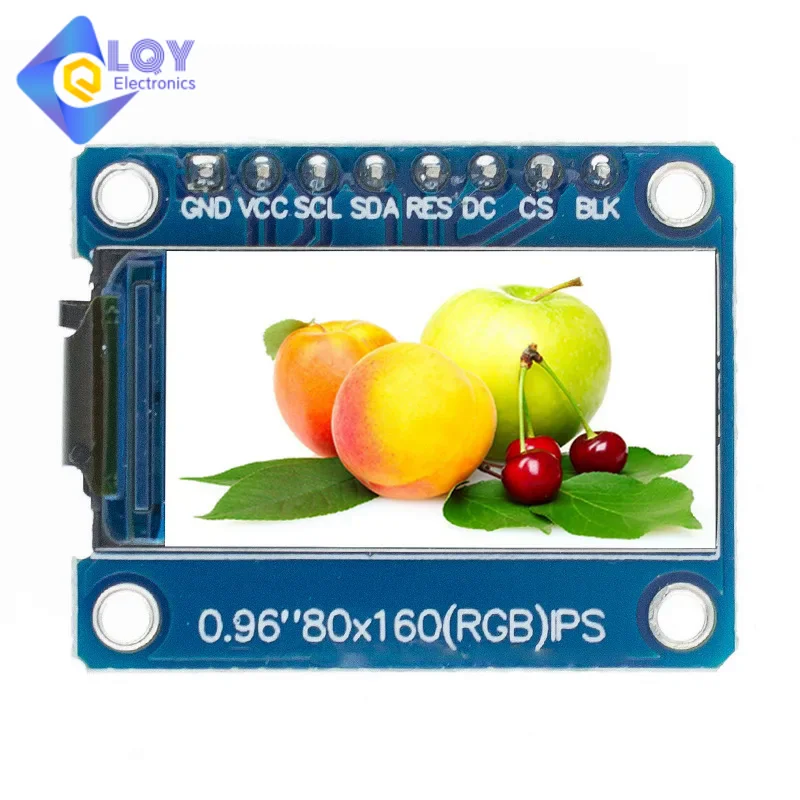 LQY TFT Display 0.96/1.3/1.44/1.8 Inch IPS TN 7P SPI HD 65K Full Color LCD Module ST7789 ST7735 Drive IC 80*160 For Arduino