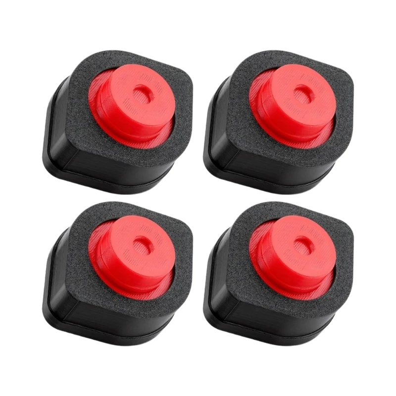 4Pcs Antislip Kissen Füße Matte Schock Absorbieren Lärm Reduktion Verbesserte Fuß Pad für U1 3D Drucker Zubehör D2RD – Detail 2