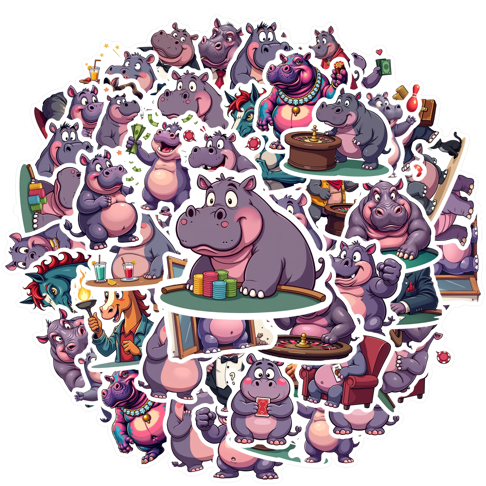 

35 шт.-70 шт. милые наклейки с героями мультфильмов, забавные наклейки для телефона «сделай сам», ноутбука, скрапбукинга, велосипеда, гитары, ноутбука, шлема