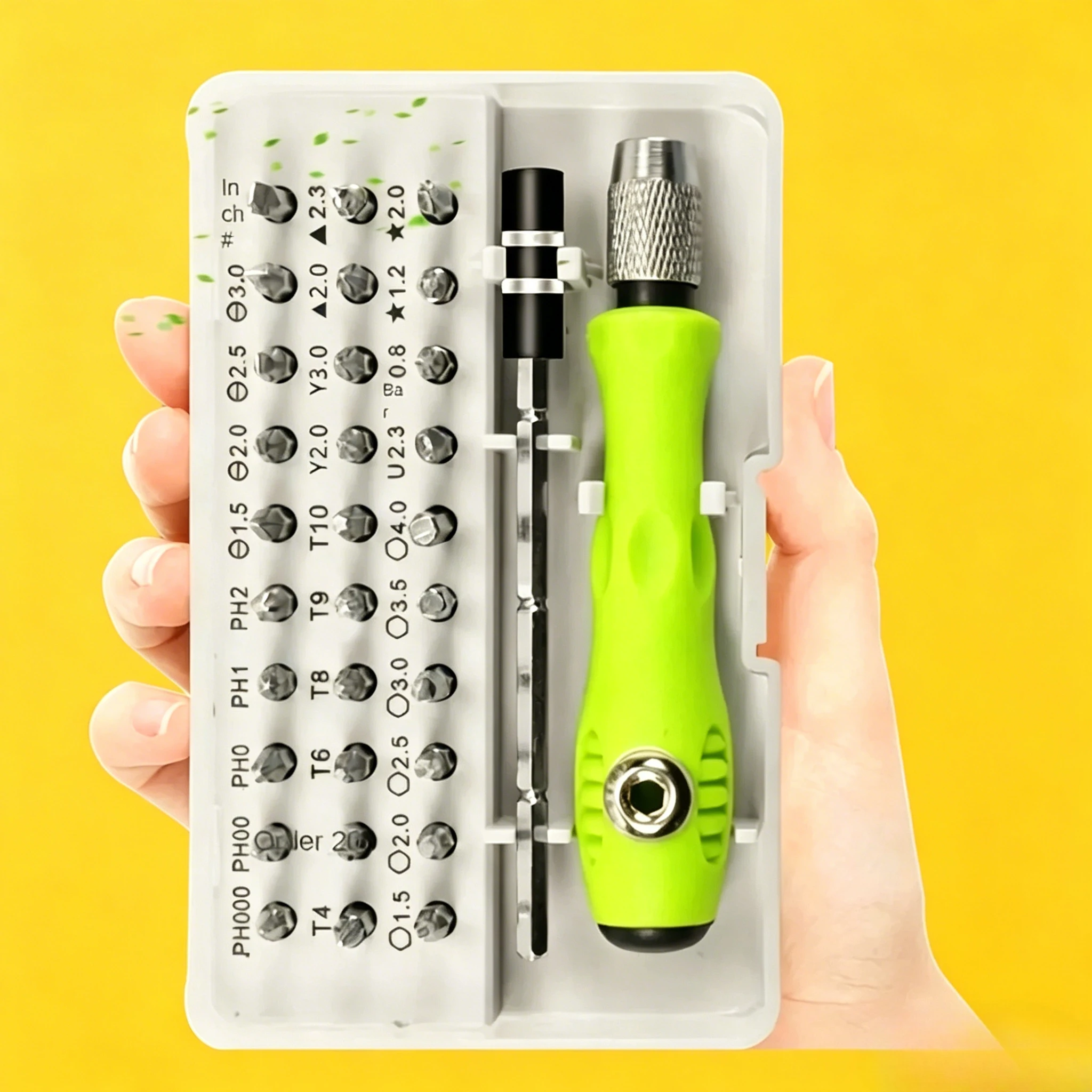 Hot Sale 32-in-1 Precision Screwdriver Set Magnetic Bits Manual Tool for Mobile Phone Watch Repair