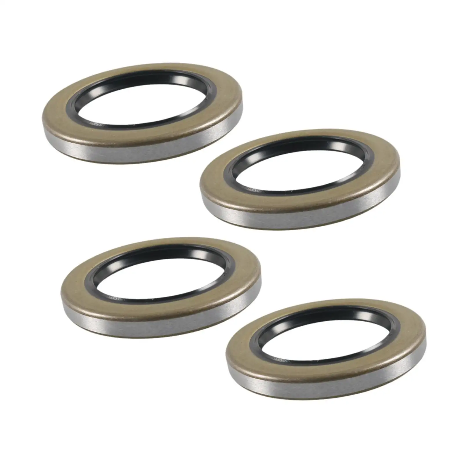 4x Double Lip Grease Seals Replace 01003600 Utility Professional Wear Resistant Easy to Install Accessories for RV Trailer