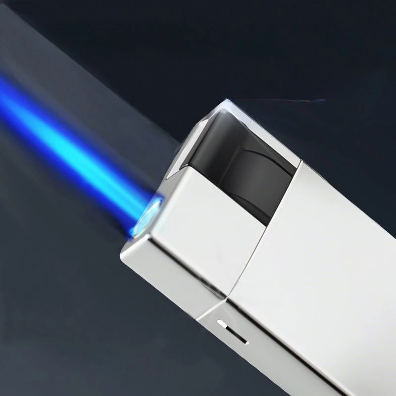 

Metal Electronic Boutique Mirror Windproof Lighter Supermarket Convenience Store Retail Wholesale Refillable Butane Lighter