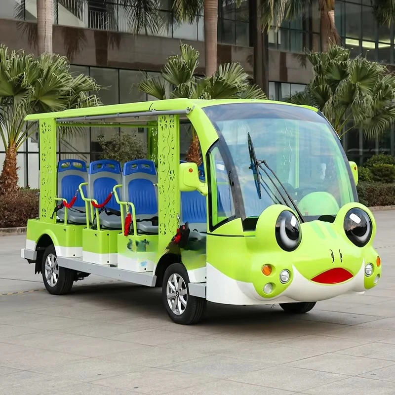 حافلة لمشاهدة معالم المدينة الكرتونية الكهربائية، حافلة جولة متنزه، حافلة صغيرة، منطقة المناظر الطبيعية الخلابة، النقل، معالم المدينة، الشركة المصنعة للمدرب