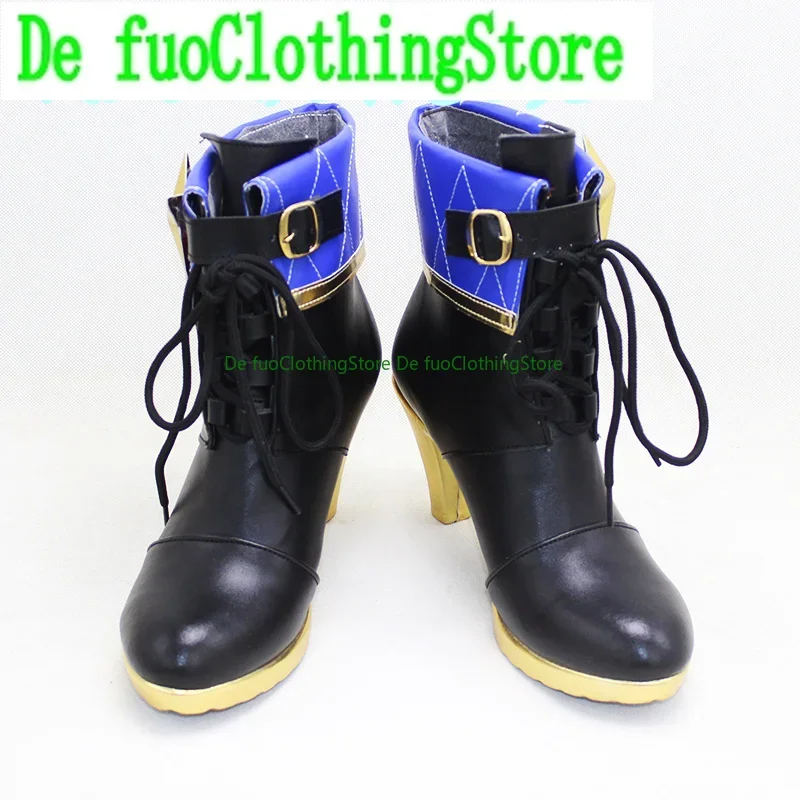 

Hololive Hoshimati Suisei Boots Cosplay Shoes Game Anime Carnival Party Halloween DefuoClothing Shoes Store