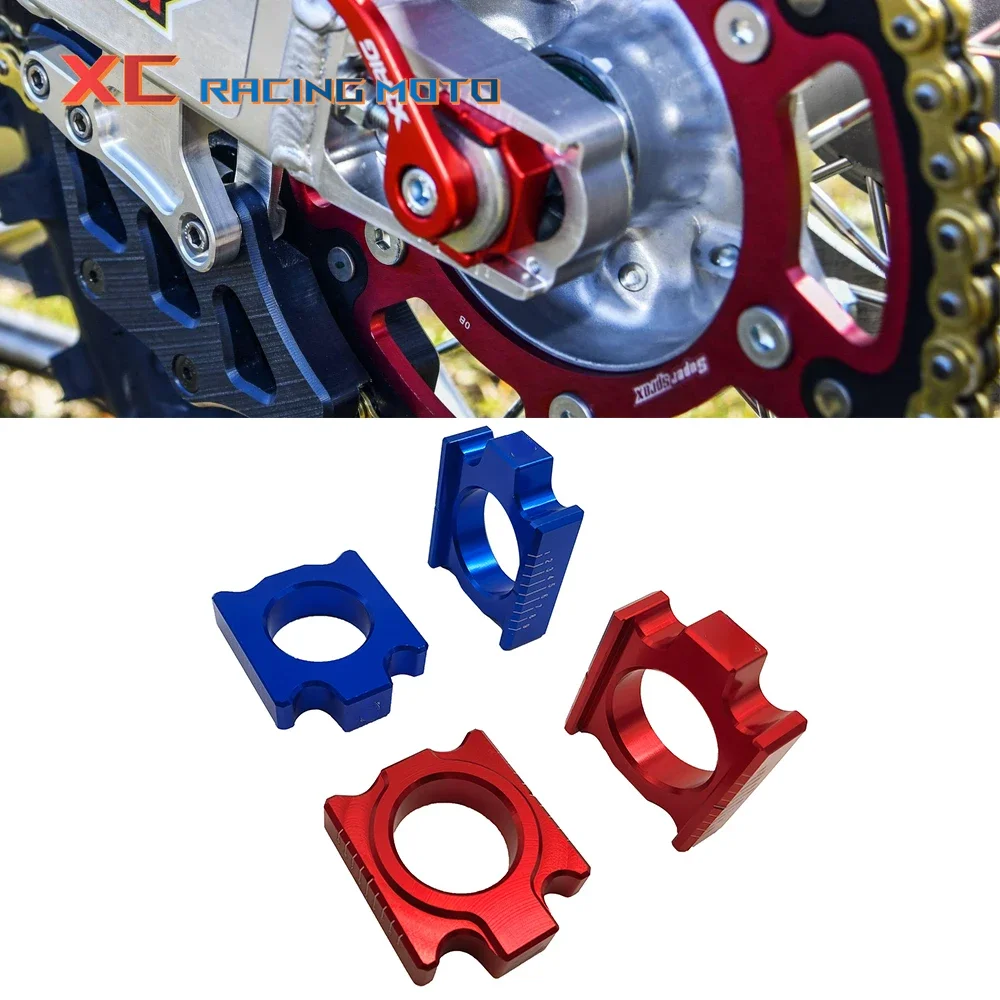

Красный блок регулятора оси задней цепи CNC для HONDA CR125R CR250R CRF250R CRF250X CRF450R CRF450X 2002-2012 2013 2014 2015 2016