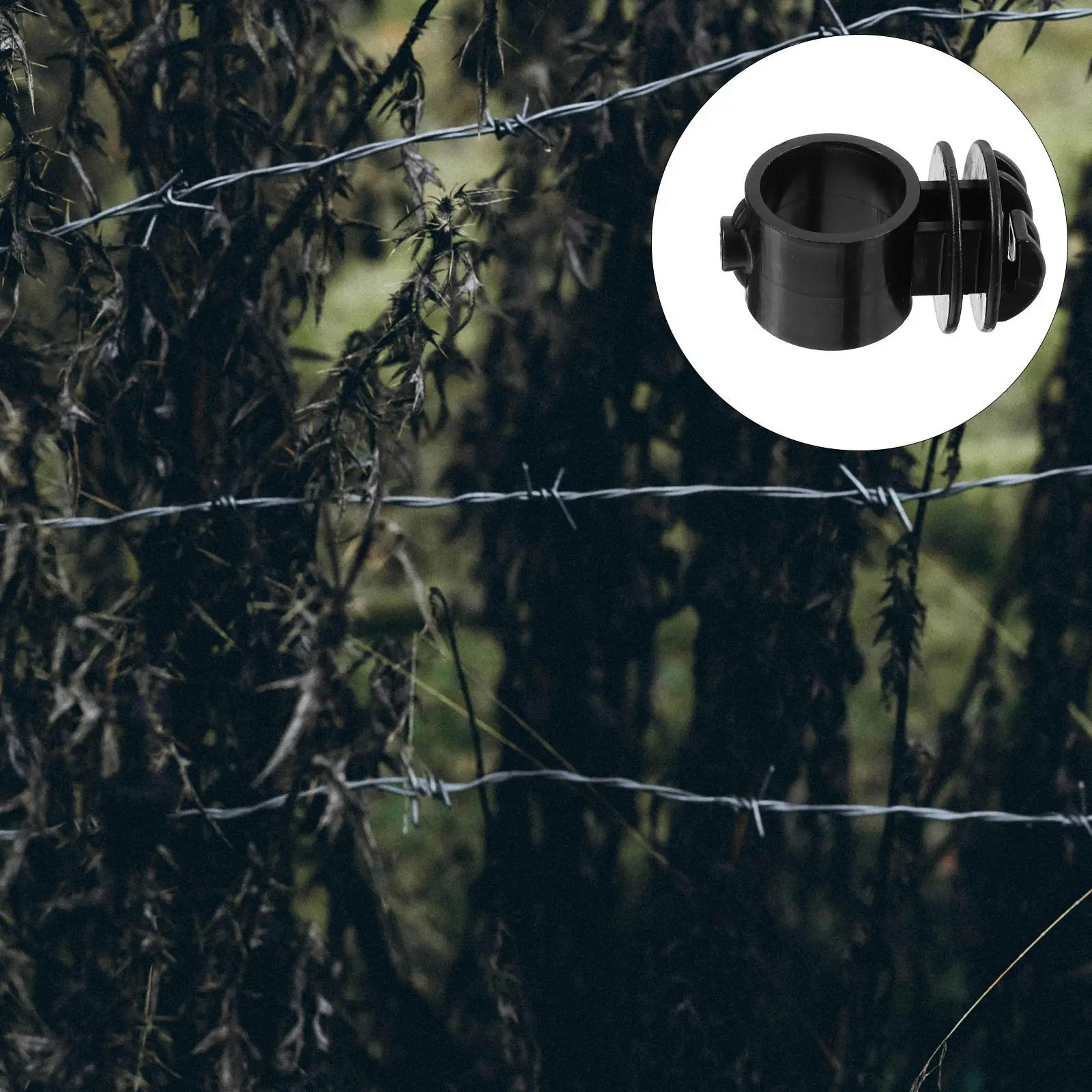 10pcs Electric Fence Insulators Durable Plastic High Voltage Resistance Diy Farm Wire Tighteners Replacement For Garden Animal - view 6