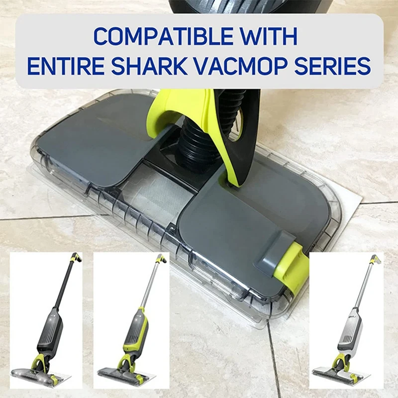 20 Pack Replacement Parts Accessories Hard Floor Vacuum Mop Pad For Shark VACMOP VM252 VM205 VM190 VC205, Disposable Mop Pads