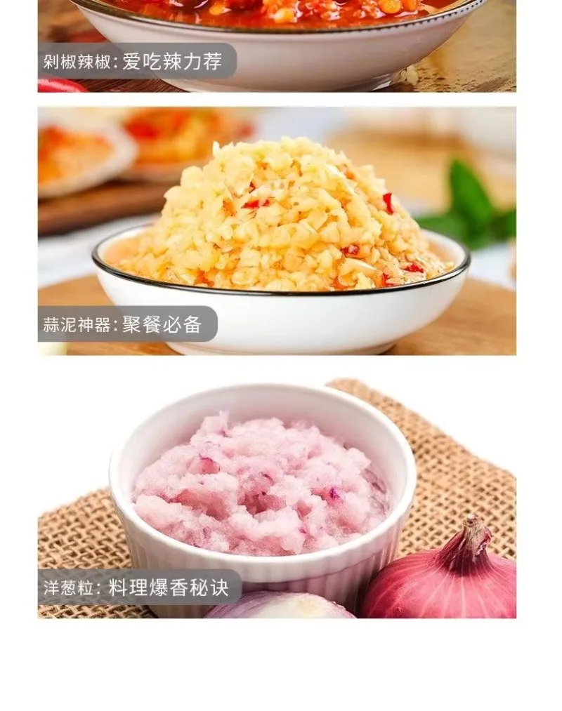 Electric Meat Grinder Home Use Multi-function Stirring Minced Garlic Tool for Baby Food Cooking