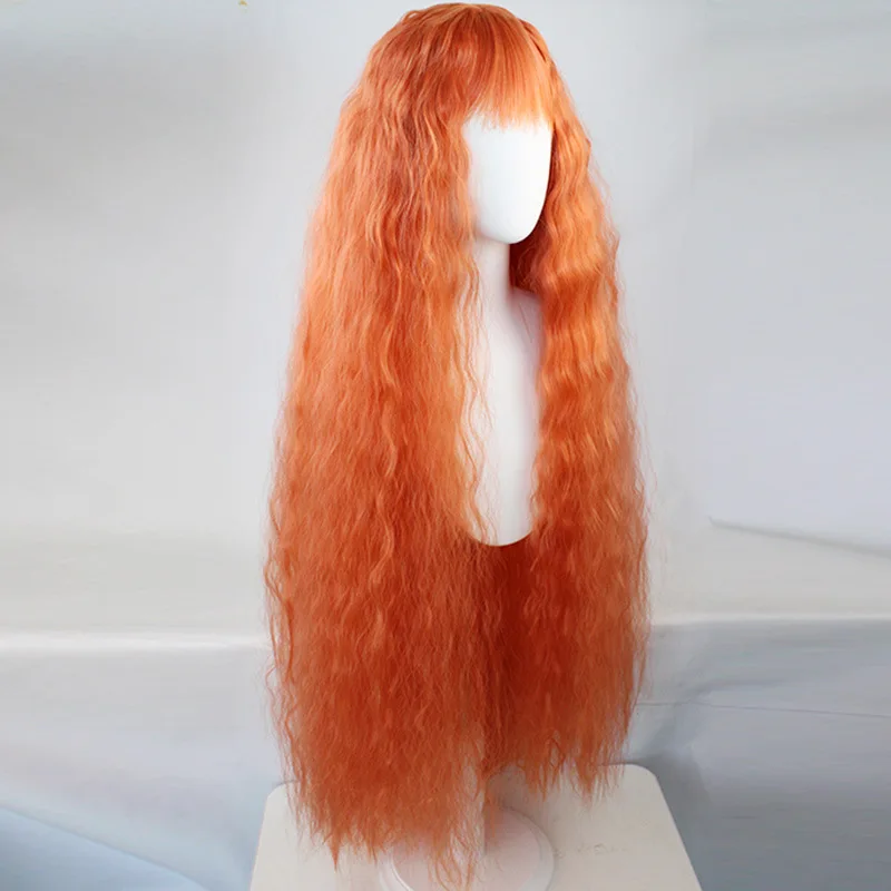 Game Reverse:1999 Anime Lilya Schneider Cosplay Wig Women Men Role Play Wig Natural Long Curly Hair