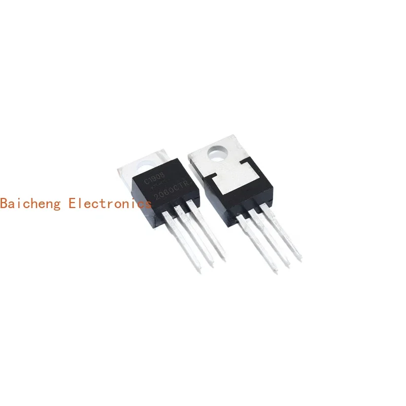 10PCS New fast recovery rectifier diode MUR206CT MUR206CTR common cathode and common anode pairing tube