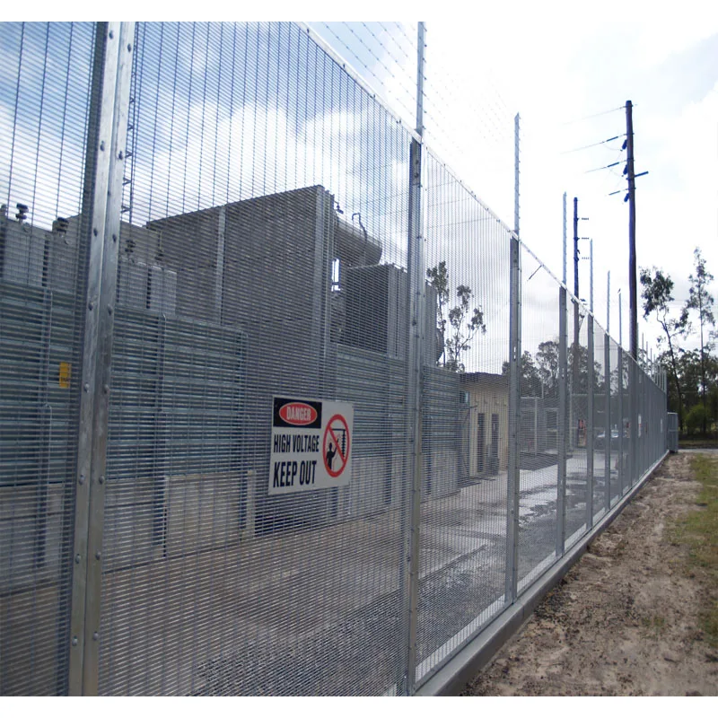 custom.High Security Powder Coated 358 Anti Climb Security Fence Airport / Prison on Sale Welded Wire Mesh Fence