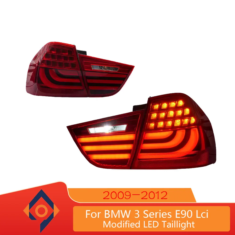 Car Taillights Assembly For BMW 3 Series E90 320i 325i 2009-2012 Upgrade LED Dynamic Flashing Turn Signal Tool Accessories