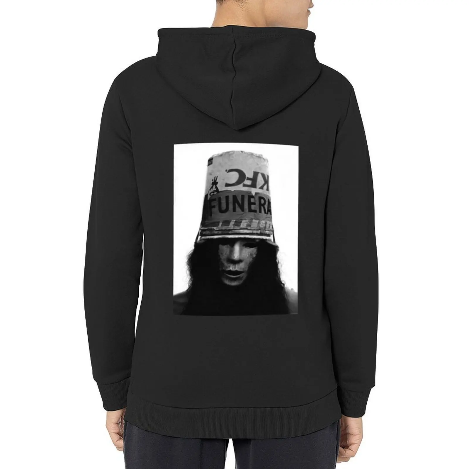 

Buckethead Hoodie autumn men's winter sweater men clothes male clothes japanese hoodie