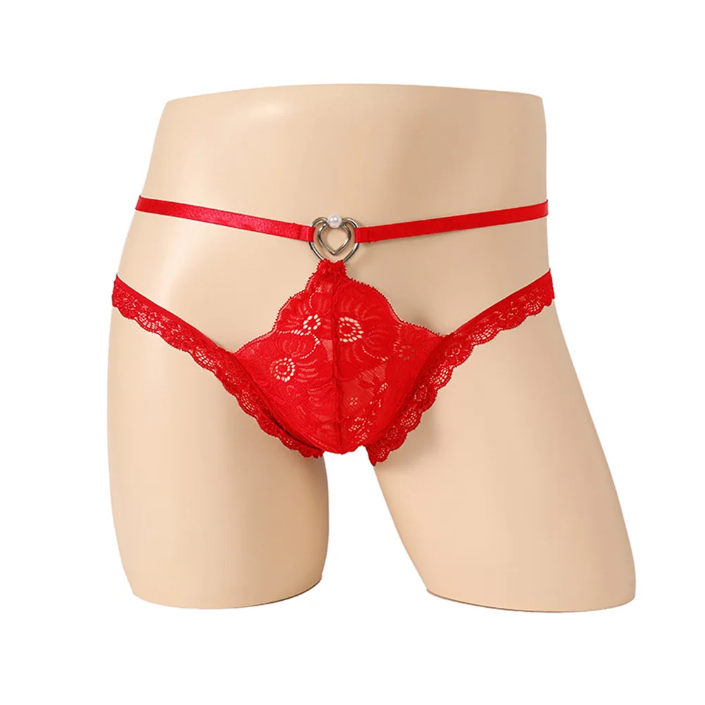 Celana dalam pria seksi, celana dalam pria seksi, Lingerie rantai permen, celana dalam Thong pria, pakaian dalam Gay, celana dalam nyaman