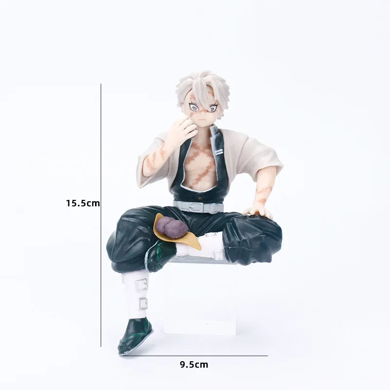 2025Anime Demon Slayer Zit eten Hoge kwaliteit rijstfiguur Alle stijl Tanjiro Nezuko Kyoujurou Tengen Tokitou Muichirou beeldje
