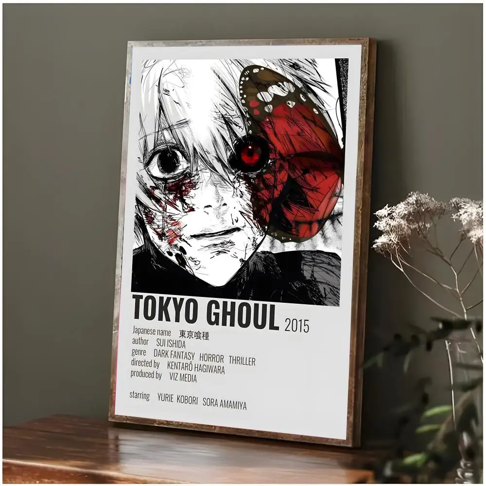 manga darkfantasy Tokyo Ghoul Poster Modern Wall Art Bedroom Living Room Print Unframed