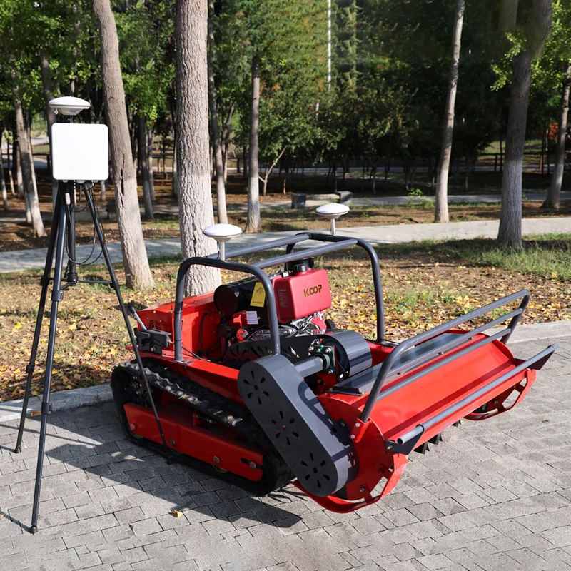 

Customized Remote Flail Mower Diesel Remote Control Mower With GPS Remote Lawn Mower Multi-Scene Remote Control Lawn Mower