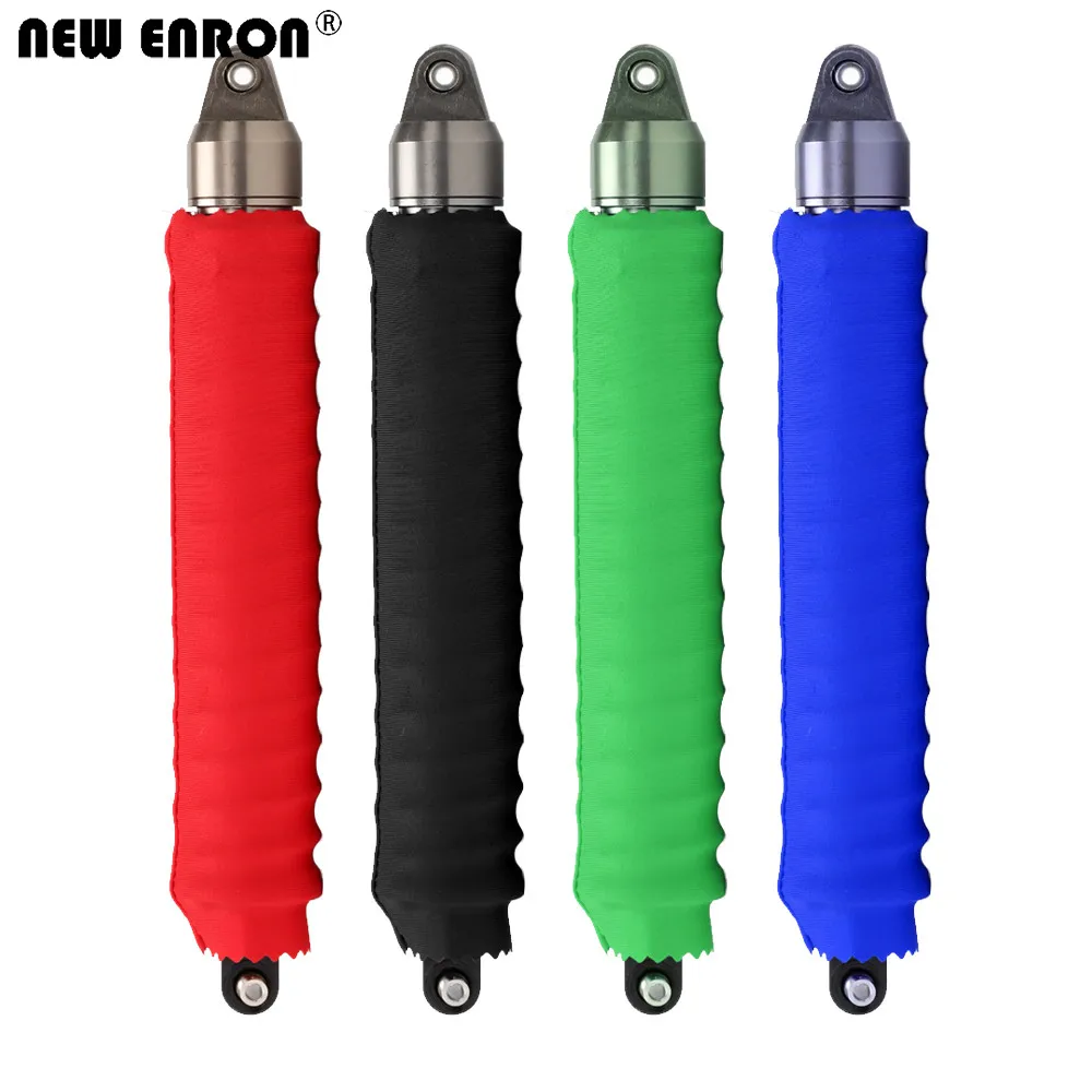 NEW ENRON Shock Absorbers Covers Damper Dirt Dust Resist Guard 182-230mm 4pcs for RC Car Traxxas 1/5 X-MAXX 77076 6S 77086 8S