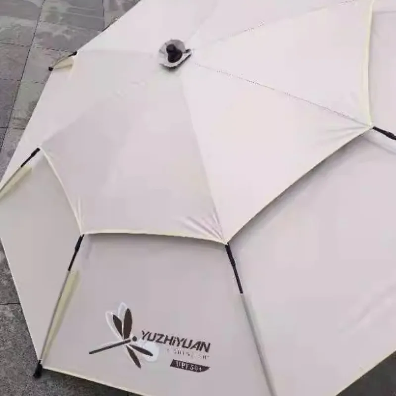 

Зонт для рыбалки на открытом воздухе, защита от солнца UPF 50+ и водонепроницаемый тент для кемпинга, прочный портативный и ветрозащитный навес