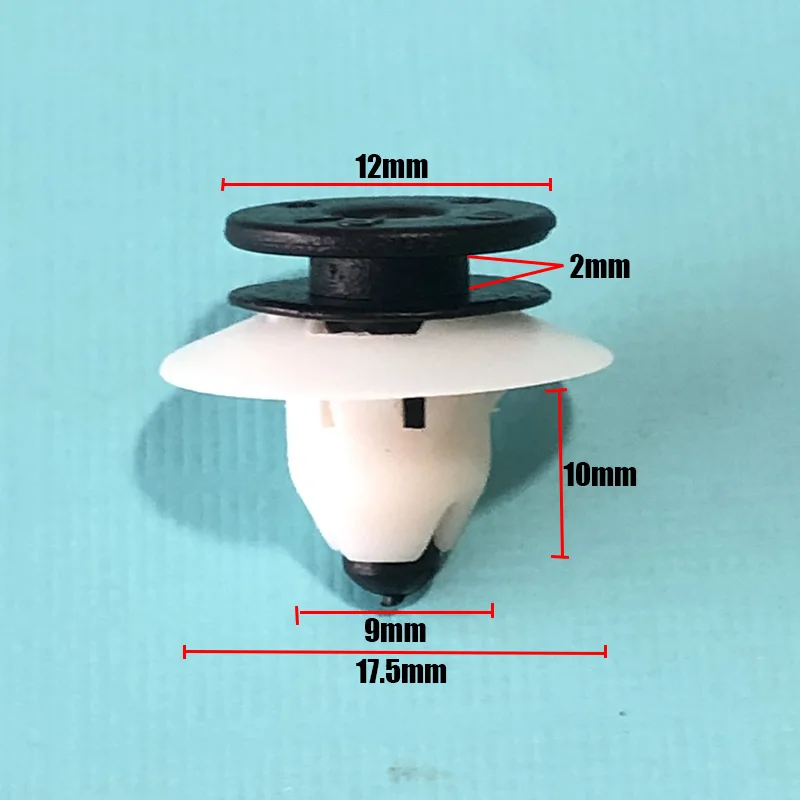 20PC For Volvo 30653441 Plastic Trim Clips Interior Fascia Panels Door Cards Pillar Covers S80 S60 S40 XC90 XCV60 Auto Fasteners