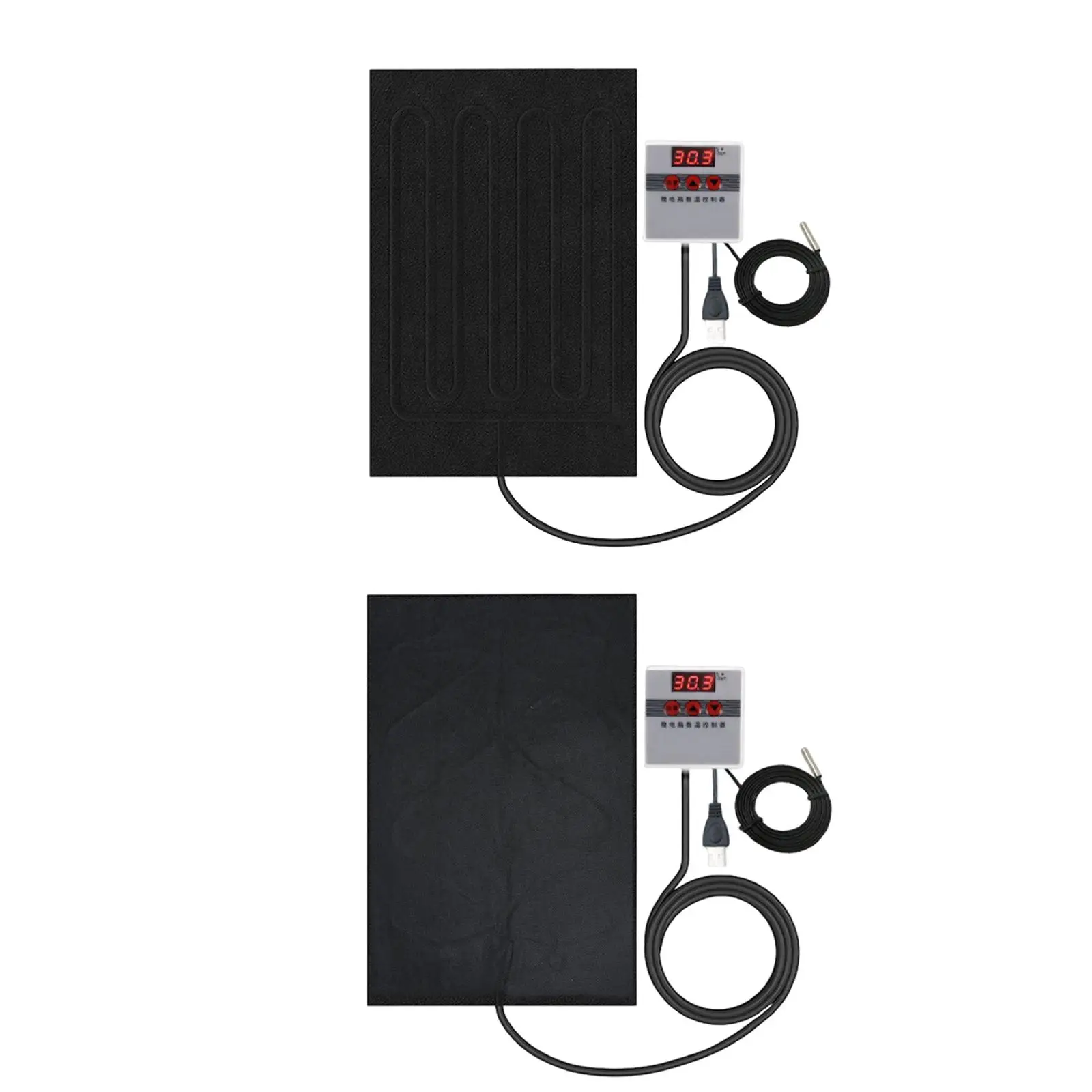 Electric Pet Heating Mat Constant Temperature Reptile Warming Blanket for Turtles Aquarium Heat Lamp Setup