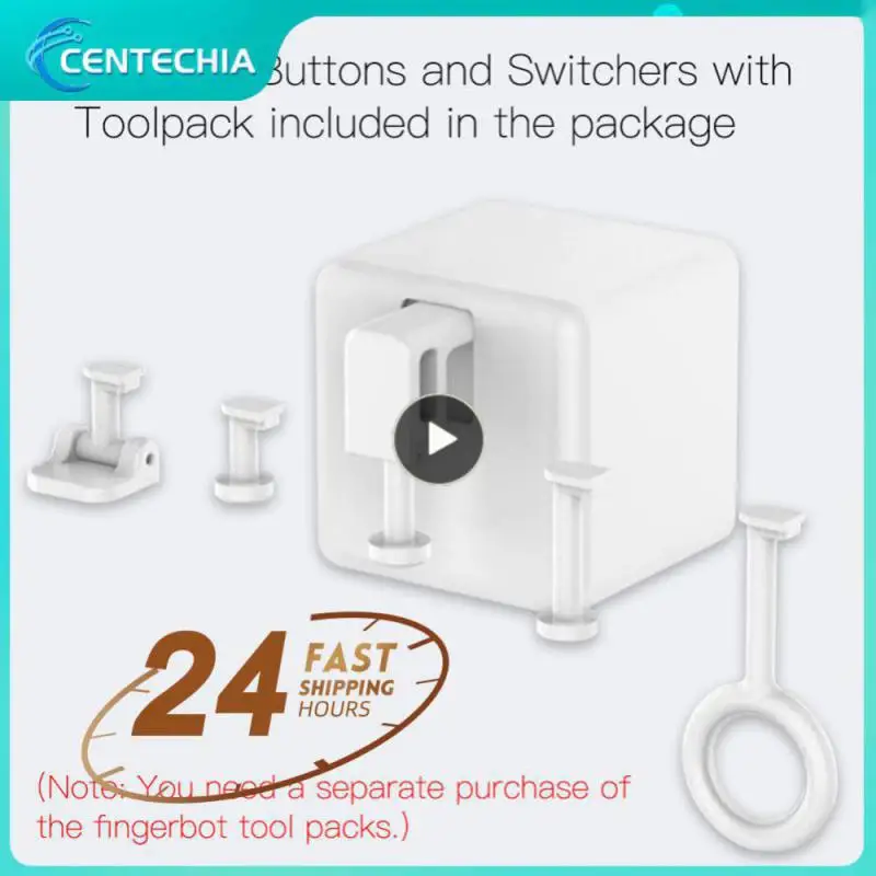 Tuya Smart Cubetouch Switch WiFi Finger Button Pusher Robot Smart Home Voice Control For Alexa Assistant