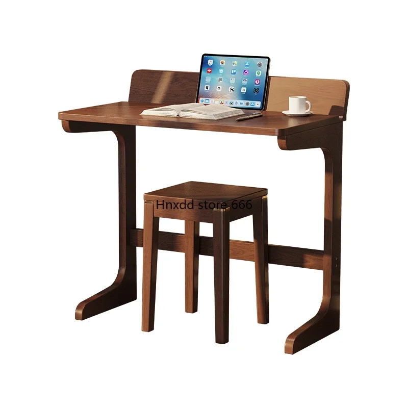 All solid wood small table desk household simple sofa side table living room mini coffee table