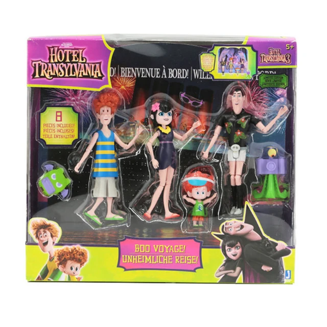 Hotel Transylvania 3 Family Vacation Action Figure Set Model Toy Brinquedos Figurals Mavis Series Action Figure Gifts Toys