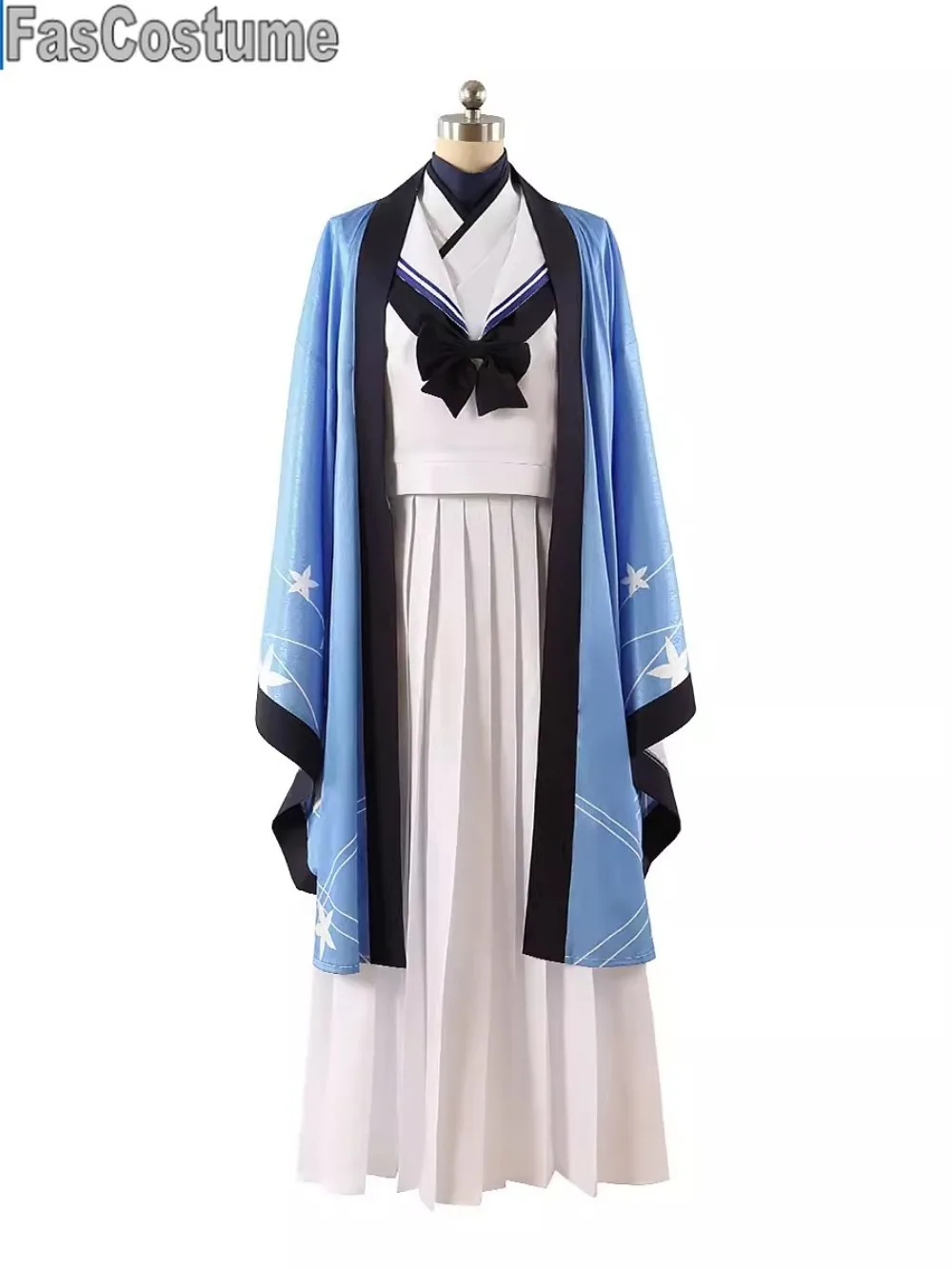 

FasCostume Синий Архив YuLingMingCao Костюм Школьная Форма Хаори Косплей Костюм Хэллоуин Карнавальная Вечеринка Ролевая Игра Наряд