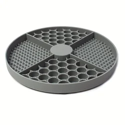 Dog Feeding Mat Silicone Cat Slow Feeder Bowls with Suction Cup Slow Feeding Pad Dog Licking Pad Anxiety-relieving Utensils