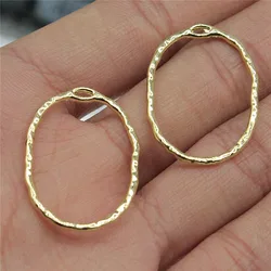 Jewelry For Woman Oval Charms Vintage Findings 10pcs
