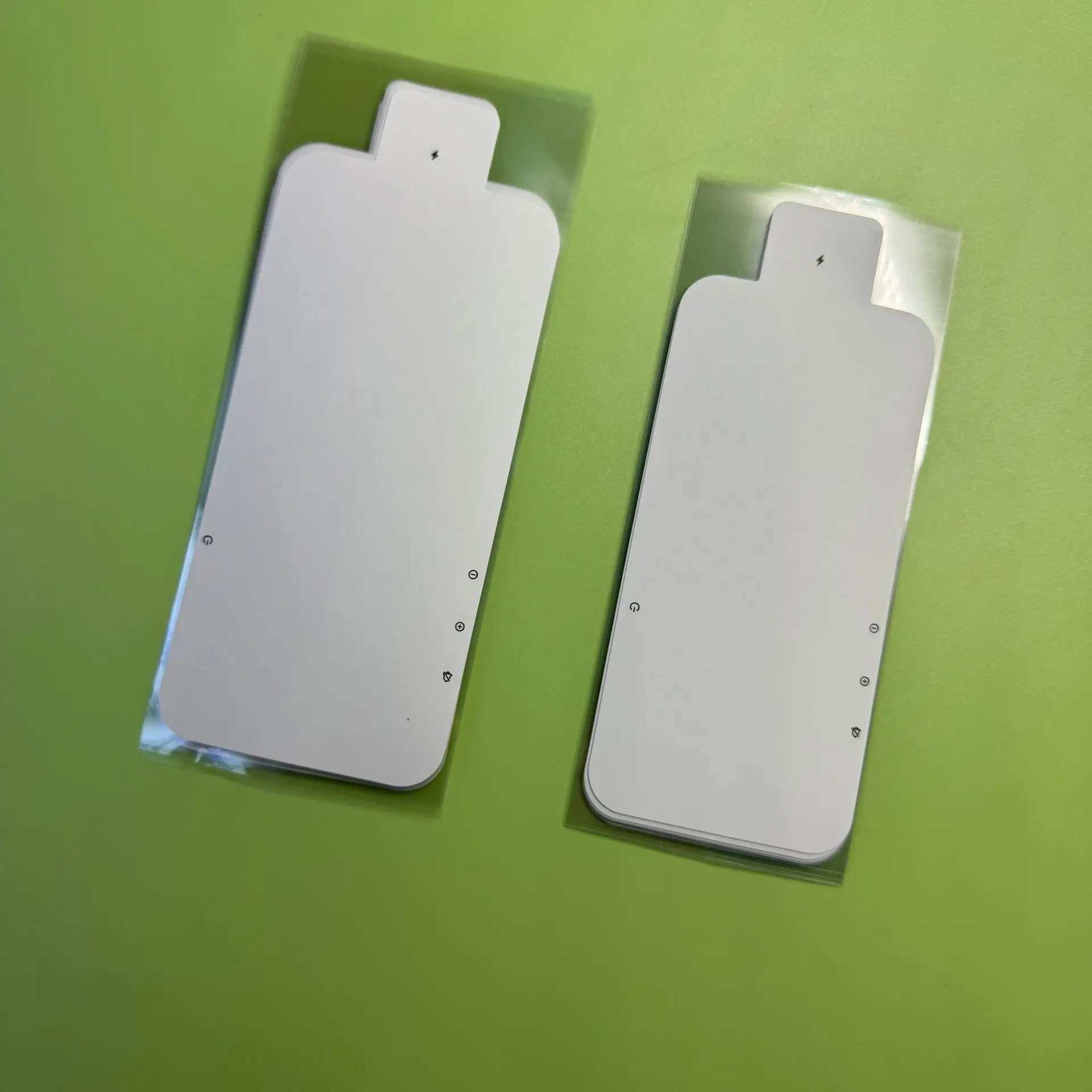 50 قطعة/الوحدة مصنع التسمية ختم الفيلم احباط ورقة ملصق آيفون 17 16 15 14 13 12 11 برو ماكس شاشة الجبهة فيلم حامي الختم