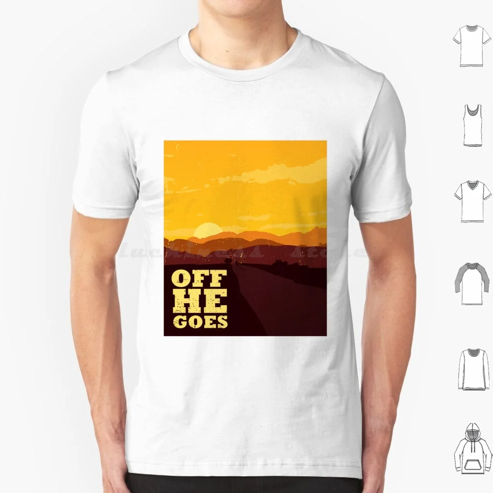 Off He Goes T Shirt Men Women Kids 6xl Off He Goes No Code Album Sunset Nature Sun Music 90s 1990s Black Grunge Good Song
