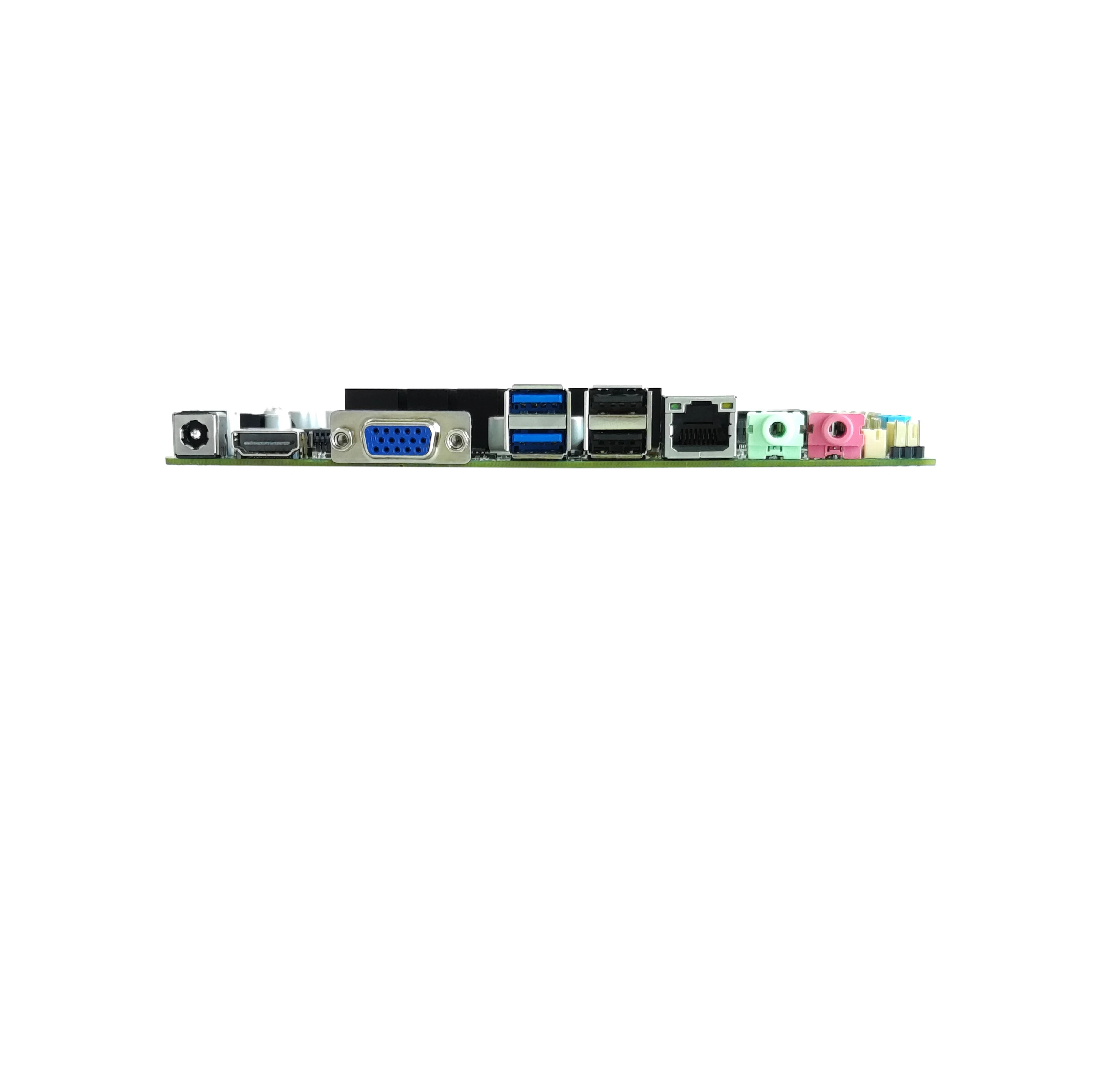 ELSKY In-tel Cerelon J6412 Cpu Fanless Mini-ITX Motherboard VGA LVDS/EDP Low Power Consumption 15 years life i3 motherboard