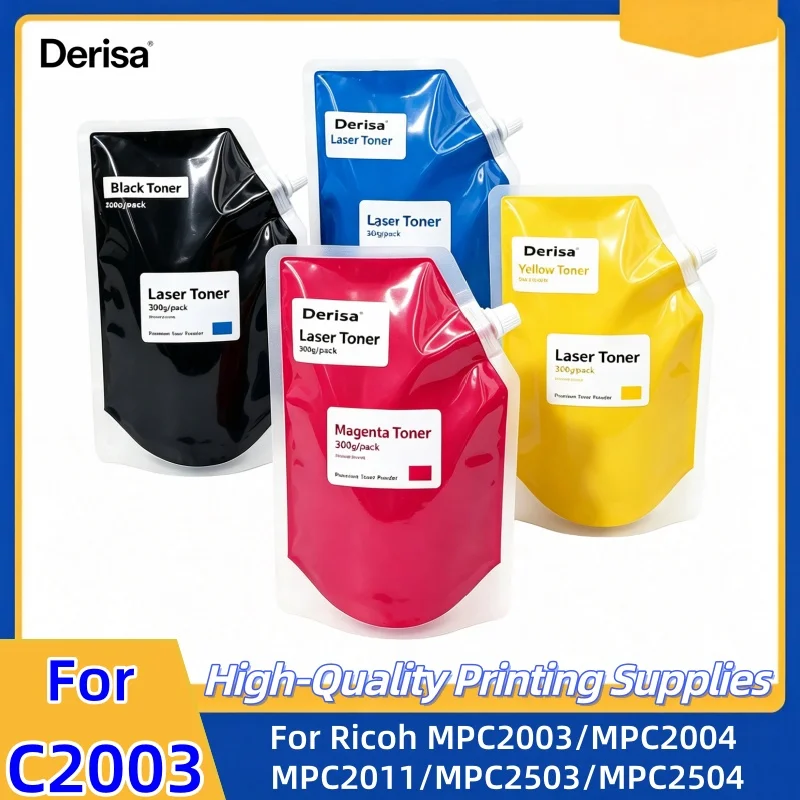 300g/pack For Ricoh MPC2003 MPC2004 MPC2011 MPC2503 MPC2504 Toner Powder Japan Quality Toner Refill Compatible
