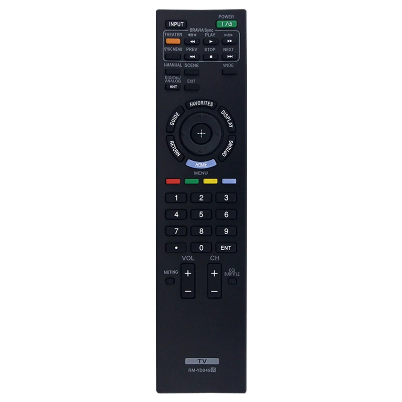 Compatible Sony TV RMYD049 KDL-32EX707 KDL-32BX305 control remoto RM-YD049 repuesto
