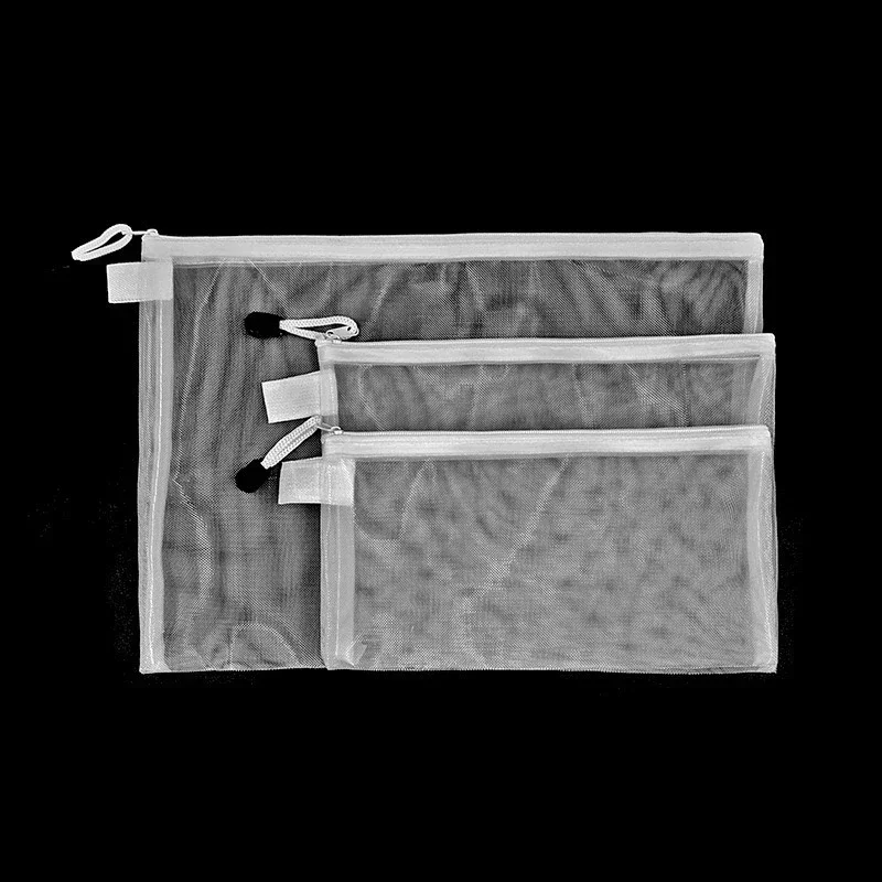 1-3 حقيبة تخزين المستندات الشفافة بنة لغز حزمة فرعية حقيبة الأطفال أكياس تخزين لعبة شبكية صغيرة الجسيمات