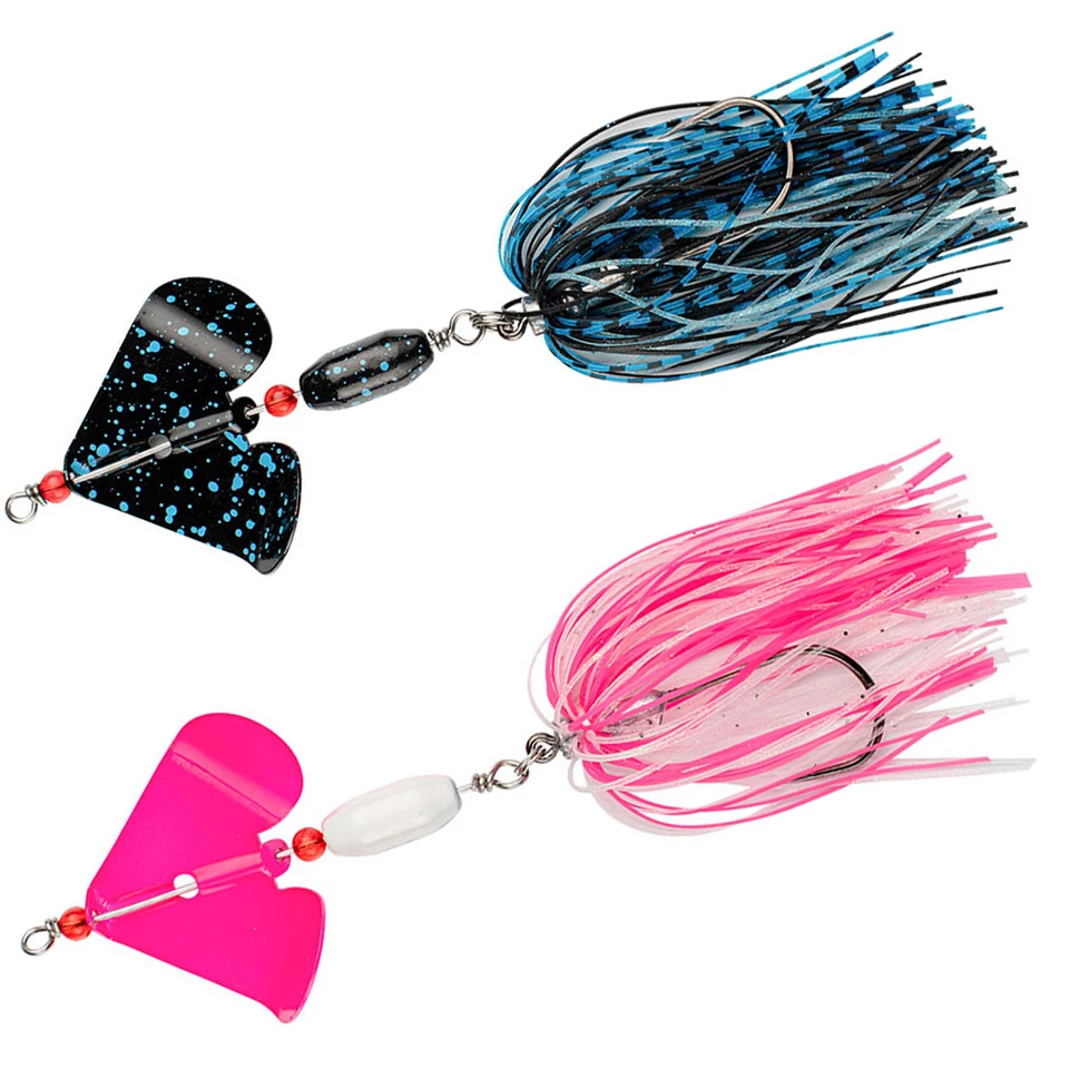 19G Pinwheel Blade Chatter Bait Dancer Buzz Bait Lure Fishing Tackle Bait Bass Pike Spinner Fishing Lure