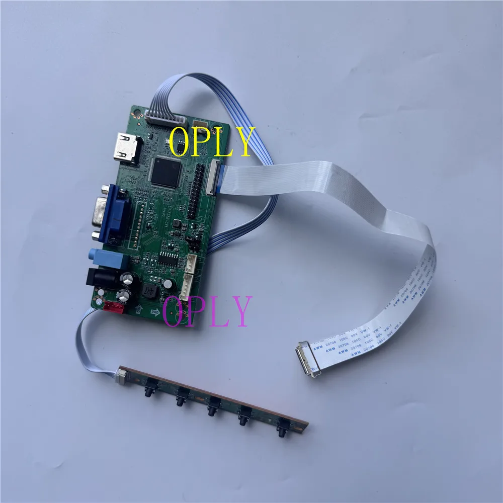 EDP Controller board HDMI-Compatible VGA for B140XTN02.A/D B140XTN02.E B140XTN02.9/4 B140XTN02 1366X768 LED Panel 14