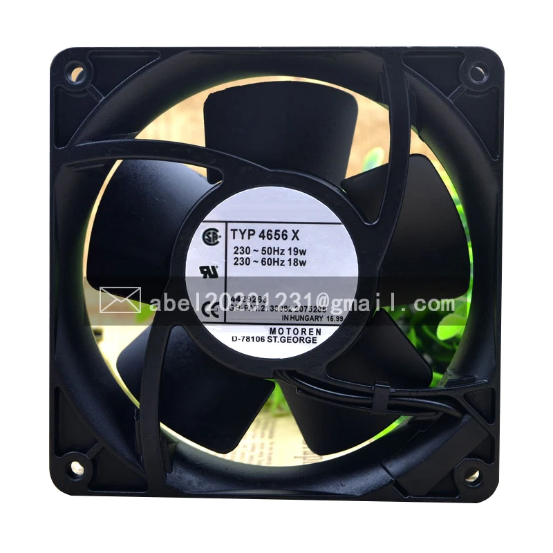 

BRAND NEW TYP 4656X 4656 X 230VAC ORIGINAL COOLING FAN 12038 120*120*38MM