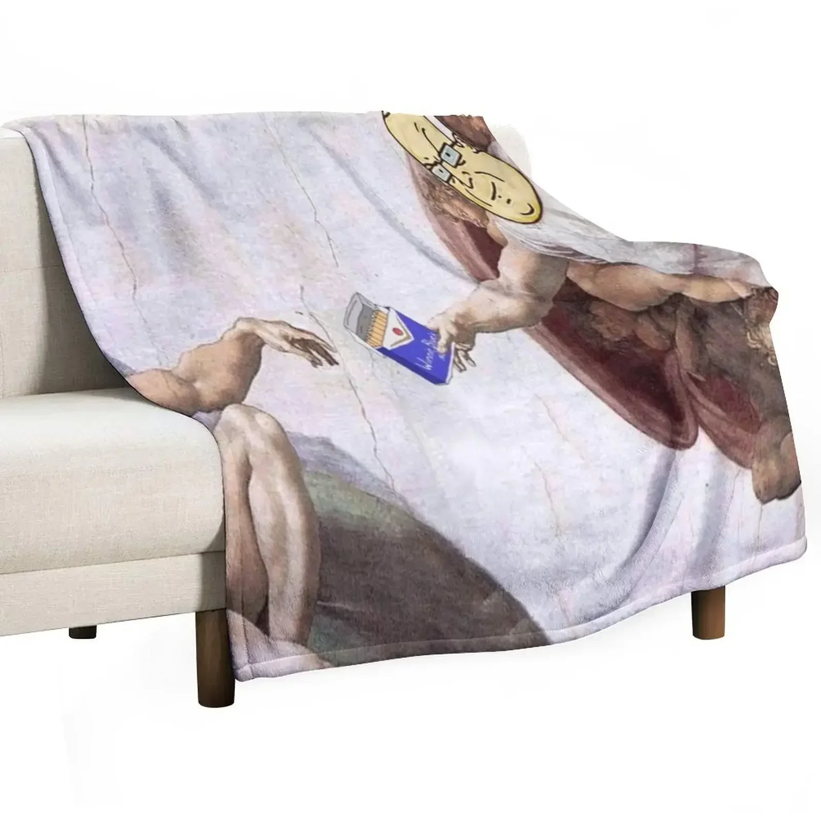 Creation of Mike Nolan Throw Blanket wednesday Cute Blankets