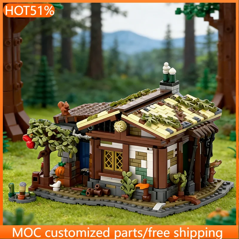 

1333 PCS Urban AHUTNEXTDOOR MOC Customize Modular Building Block Creative Design Educational Learning Toy DIY Toy Birthday Gift