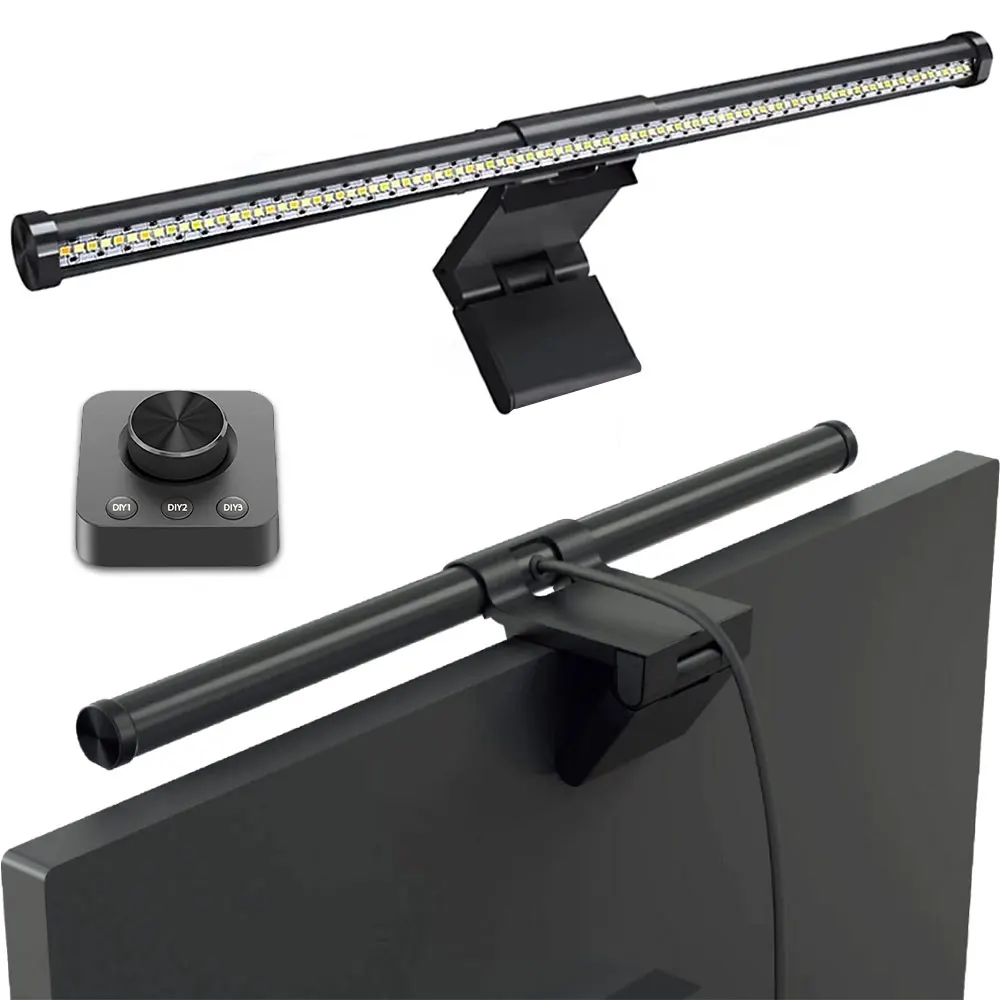 Wiscolor LED Monitor Light with Remote