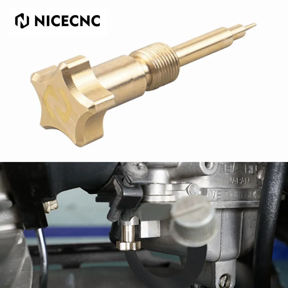 

NICECNC For Honda XR650L XR 650L 1993-2025 2024 2023 2022 2021 2020 2019 2018 2017 2016 2015 Motorcycle Air Fuel Mixture Screw