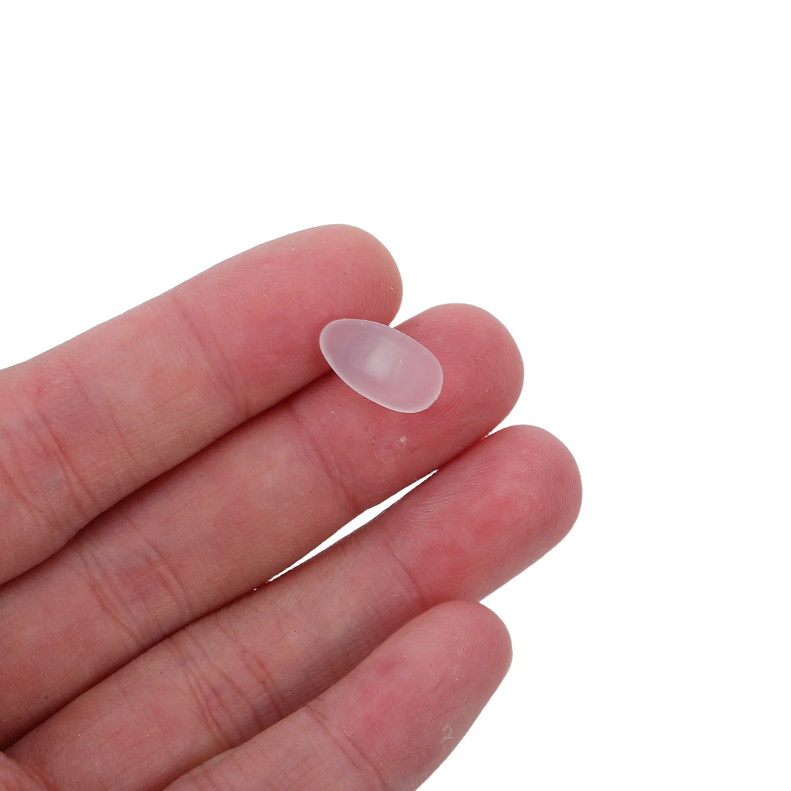 

12Pair Silicone Eyeglass Nose Pads Soft Anti-Slip Replacement Nose Bridge Cushions Transparent Support for Glasses Sunglasses