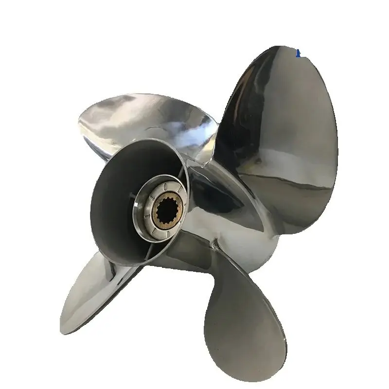 

Outboard Stainless steel Propeller 13x19 For Yamaha 50HP 60HP 80HP 85HP 90HP 100HP 130HP 15 splines LH Boat Parts & Accessories