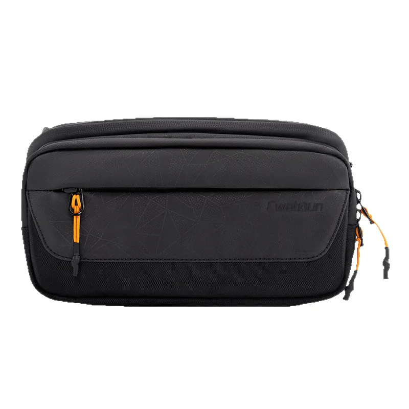 Partition storage camera bag, casual outdoor shoulder photo bag, professional messenger breathable SLR