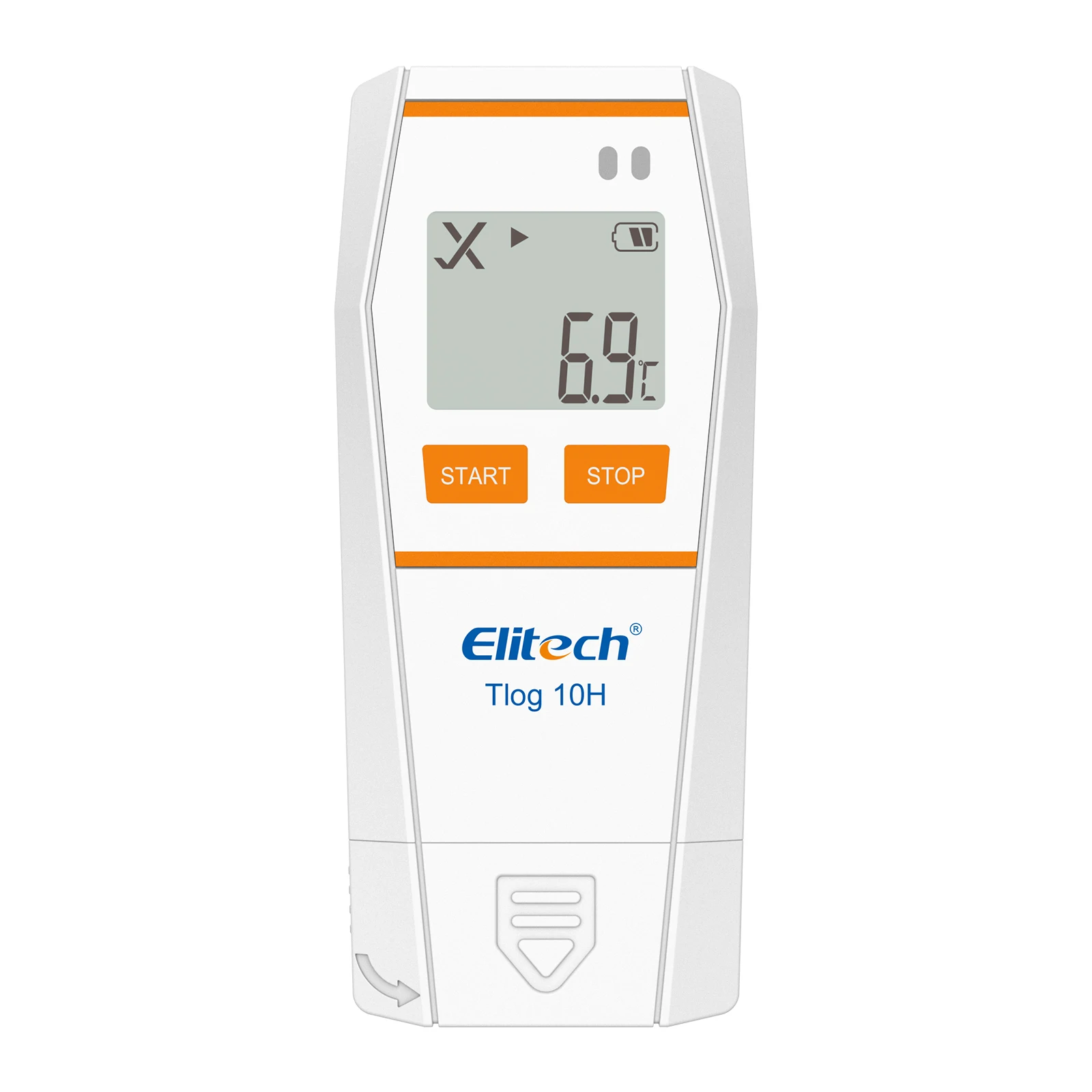 

Elitech Tlog 10H/ Tlog 10EH Digital Temperature & Humidity Data Logger Reusable Recorder PDF Report USB Port 32000 Points