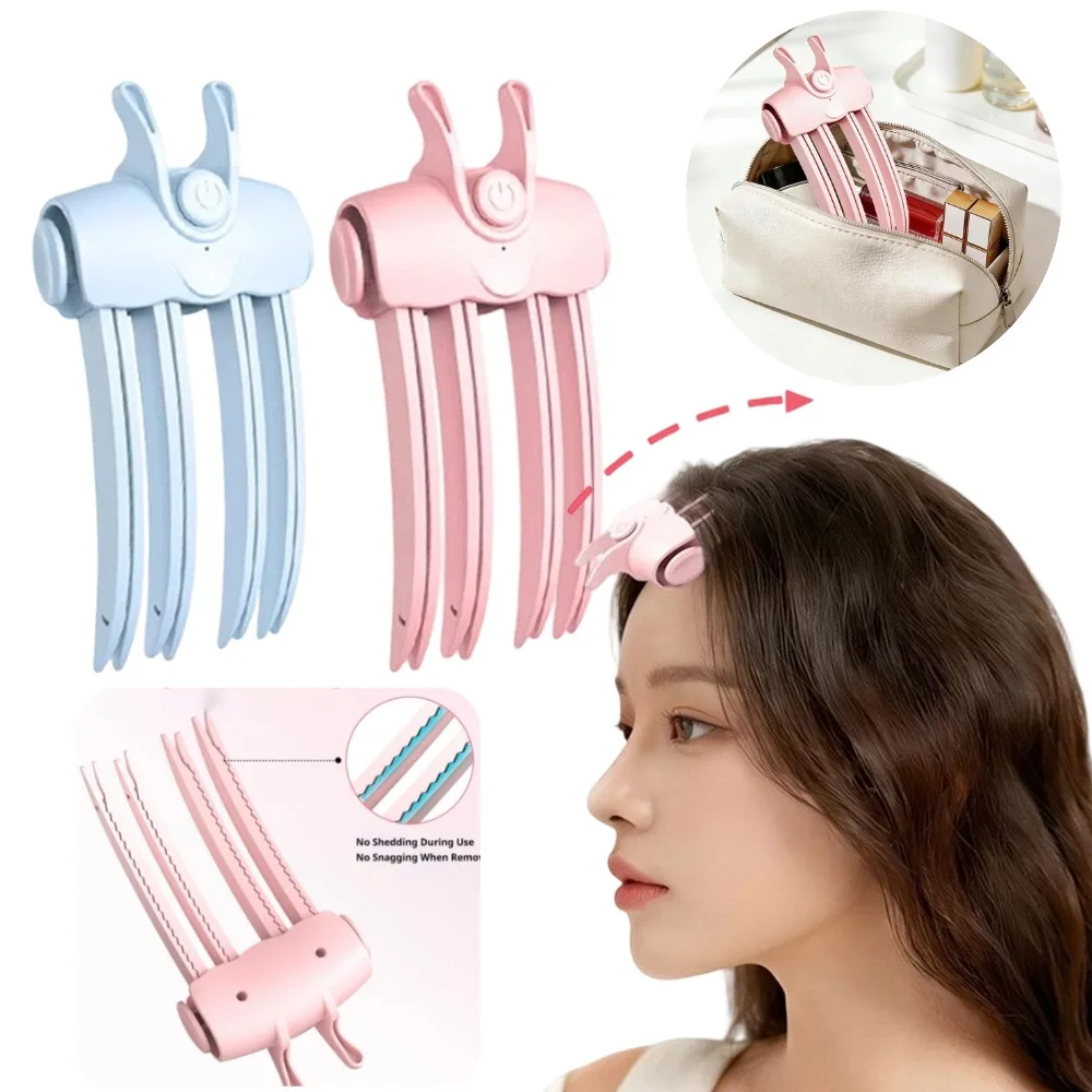 Electric Hair Root Volumizer Clip Rechargeable Heated Hair Lifter For Flat Hair Daily Girl Beauty Salon Barber Hair Styling Tool